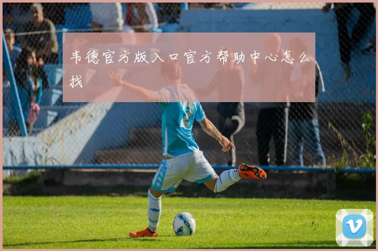 韦德官方版入口官方帮助中心怎么找